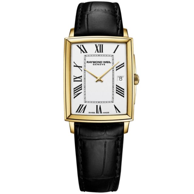 Raymond Weil Mens Toccata Gold Plated Watch