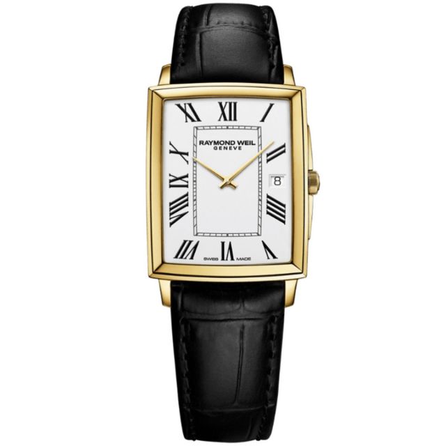 Raymond Weil Mens Toccata Gold Plated Watch