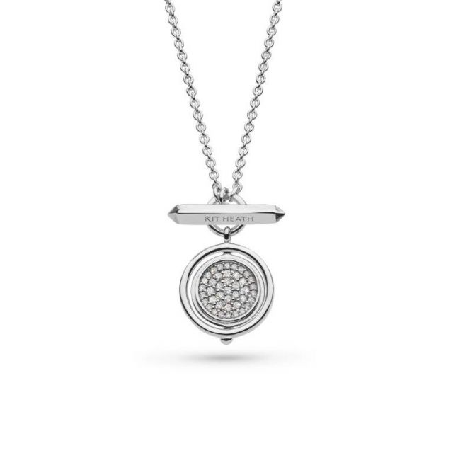 Kit Heath Revival Eclipse Lux Pavé Spinner Necklace