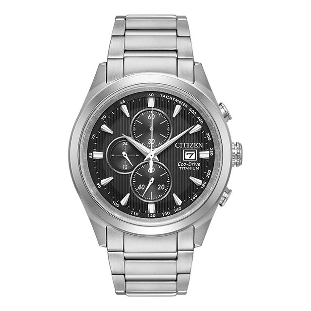Citizen Mens Super Titanium Eco-Drive Bracelet Watch CA0650-58E