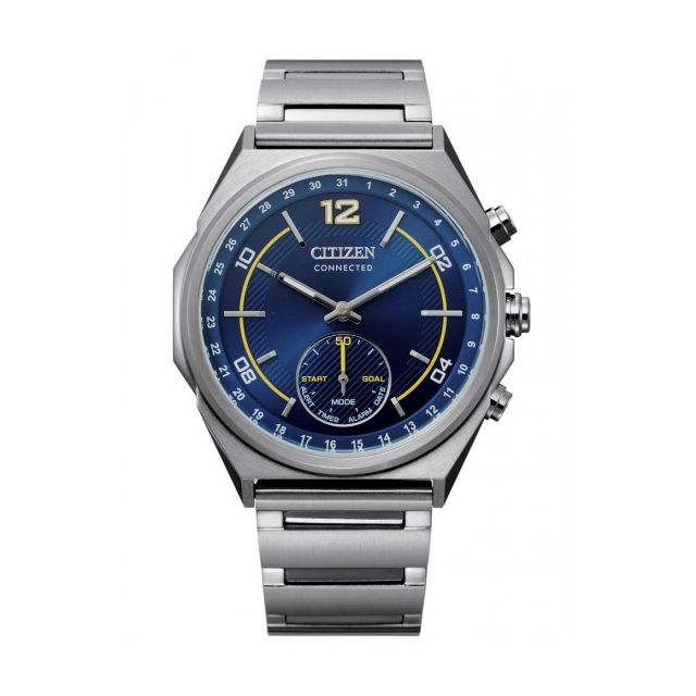 Citizen Mens Connected Bracelet Watch Blue Dial