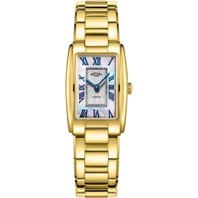 Rotary Ladies Cambridge With Gold Plated Bracelet