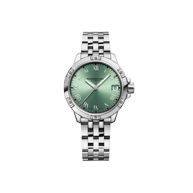 Raymond Weil Ladies tango With Green Dial