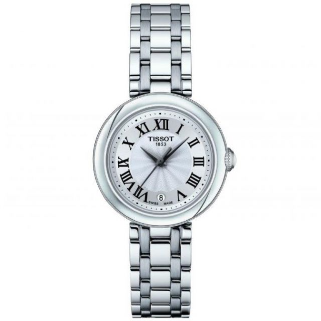 Tissot Bellissima Small Ladies Watch Stainless Steel with Silver Dial