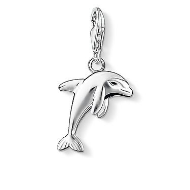 Sterling silver sales dolphin charm