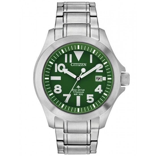 Citizen Mens Promaster Tough With Green Dial