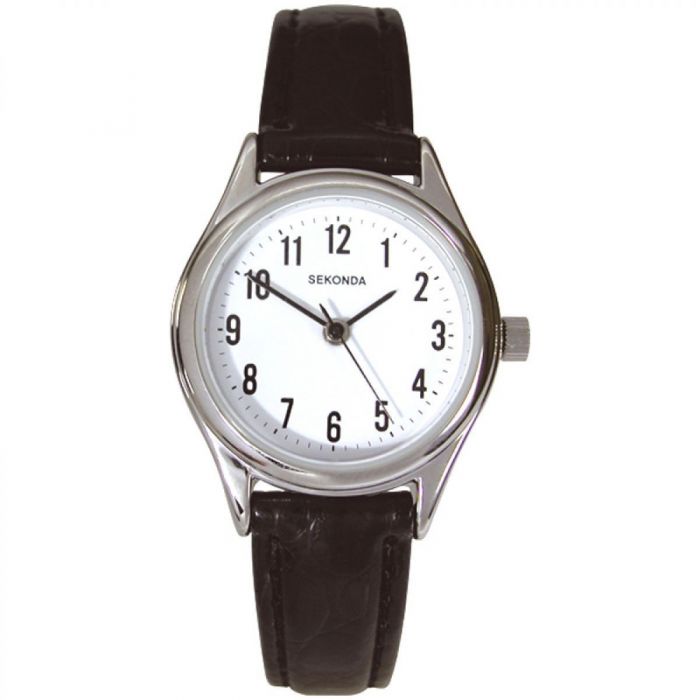 Sekonda ladies watch leather strap deals