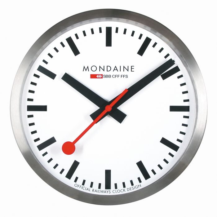 Mondaine Battery Electric Large Wall Mounted Clock