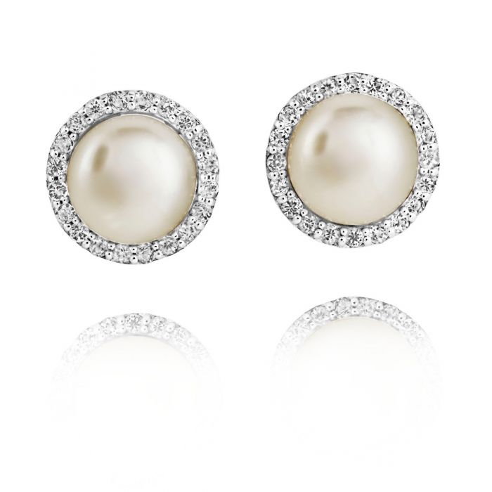 Jersey pearl earrings hotsell
