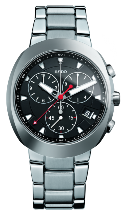 Rado Mens D Star Black Dial Bracelet Watch R15937153