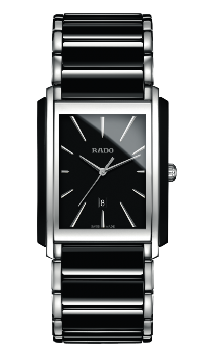 Rado watch 2025 mens black ceramic