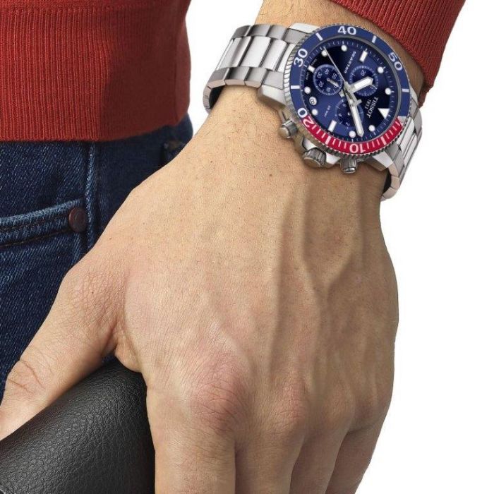 Tissot seastar hotsell red