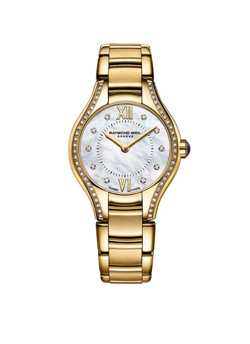 Raymond Weil Noemia Ladies Steel Quartz 62 Diamond Mother Of Pearl