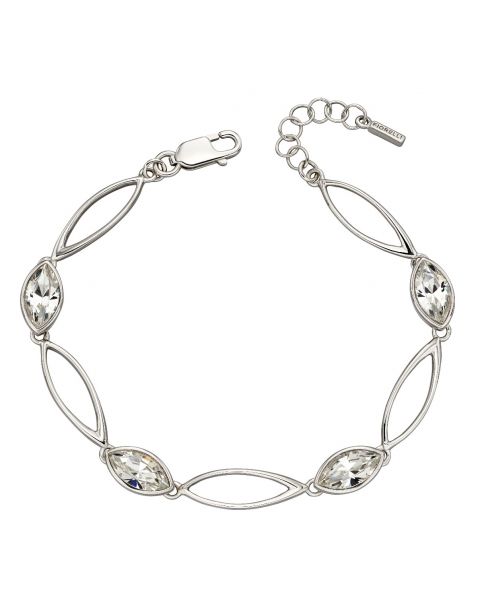 Fiorelli Crystal Navette Twist Bracelet Crystal B5212C