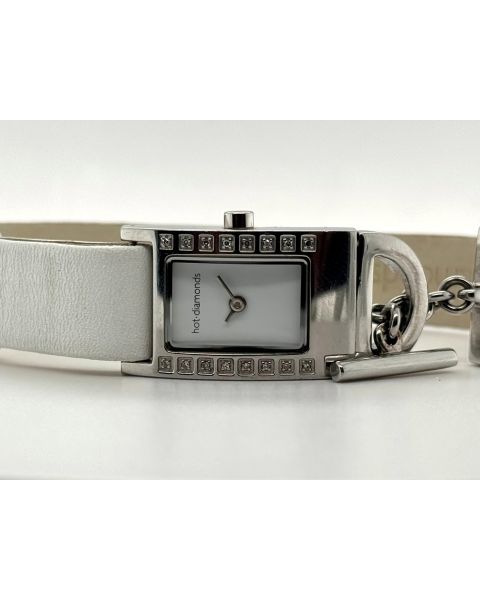 Hot Diamonds Steel Rectangular T-Bar Watch Ref. T020