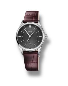 Oris Artelier Ladies Black Diamond Dial  Date Watch 33mm 