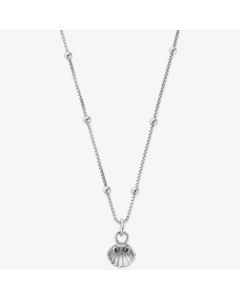 ChloBo Travel Seeker Silver Clam Shell Necklace