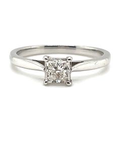18ct White Gold 0.70ct ‘G Vs1’ Diamond Solitaire Ring