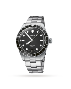Oris Mens Sixty-Five Divers With Black Dial
