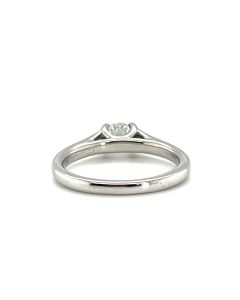 Platinum 0.40ct Diamond Solitaire Ring