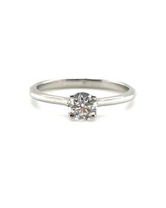 Platinum 0.50ct Diamond Solitaire Ring