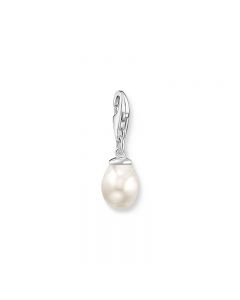 Thomas Sabo Charm pendant white pearl silver