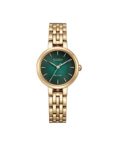 Citizen Ladies Silhouette Gold plated watch