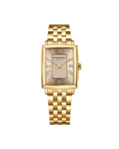 Raymond Weil Toccata Champagne Dial Ladies Rectangular Watch 