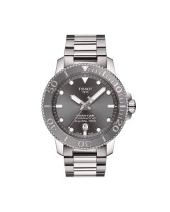 Tissot Mens Seastar 1000 Powermatic 80 With Gray Dial 