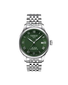 Tissot Le Locle Powermatic 80 Automatic 39.3mm Green Dial Men's Watch