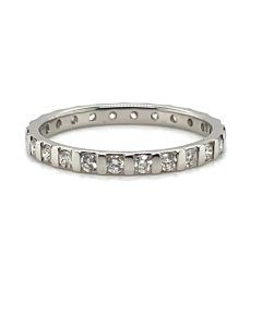 Platinum 0.50ct Full Eternity ring