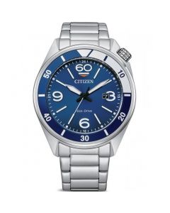 Citizen Mens Eco Drive Blue Dial