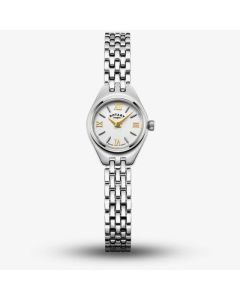 Rotary Traditional White & Gold Dial Watch