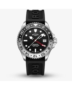 Rotary Seamatic Automatic GMT Black Watch