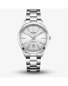 Rotary Contemporary Oxford Silver Watch