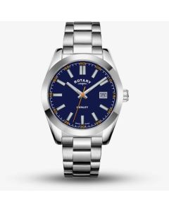  Rotary Mens Henley Blue Dial Watch