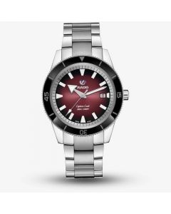 Rado Mens captain Cook With Red Dial