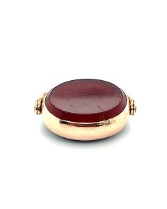 Pre-Owned 9ct Rose Gold Double-Sided Fob