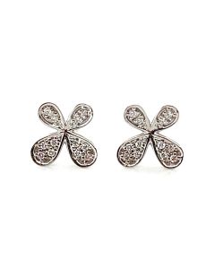 18ct White Gold 0.07ct Diamond Stud Earrings