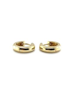 9ct Yellow Gold 13mm Hoop Earrings