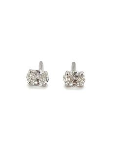 Platinum 0.40ct Diamond Stud Earrings