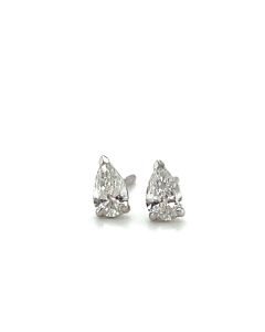 Platinum 0.40ct Diamond Stud Earrings
