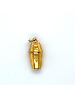 Pre-Owned 9ct Yellow Gold Cocktail Shaker Charm