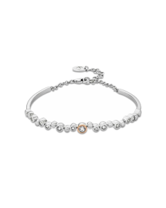 Celebration Sterling Silver Topaz Banglet 
