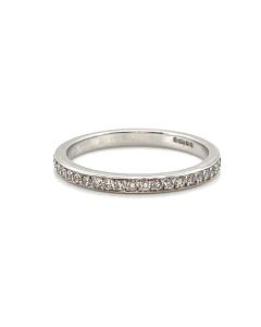Platinum 0.40ct Diamond Full Eternity Ring