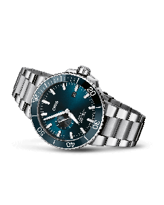 Oris Aquis Small Second, Date With Blue Dial