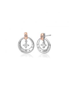 Clogau Stars of the Llyn Peninsula Drop Earrings