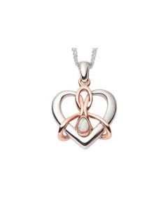 Clogau Dwynwen Opal pendant 3SDWP