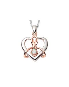 Clogau Dwynwen Opal pendant 3SDWP