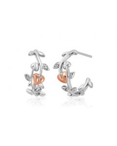 Clogau Vine of Life Half Hoop Earrings